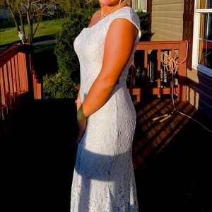 one shoulder prom dress!